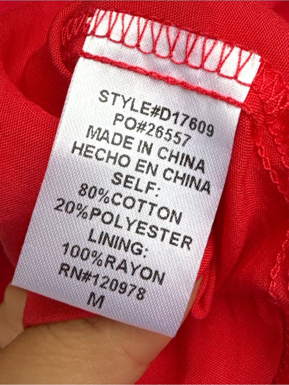 Entro Red Ruffle V-Neck Mini Dress Size M - Picture 8 of 11